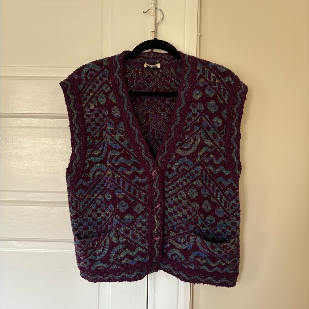 Missoni Vintage Knit Vest